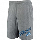 Detroit Lions Concepts Sport Tactic Lounge Shorts Heathered Gray